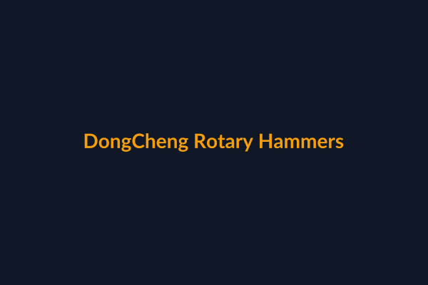 DongCheng Rotary Hammers available at Raguveer Electric Talala